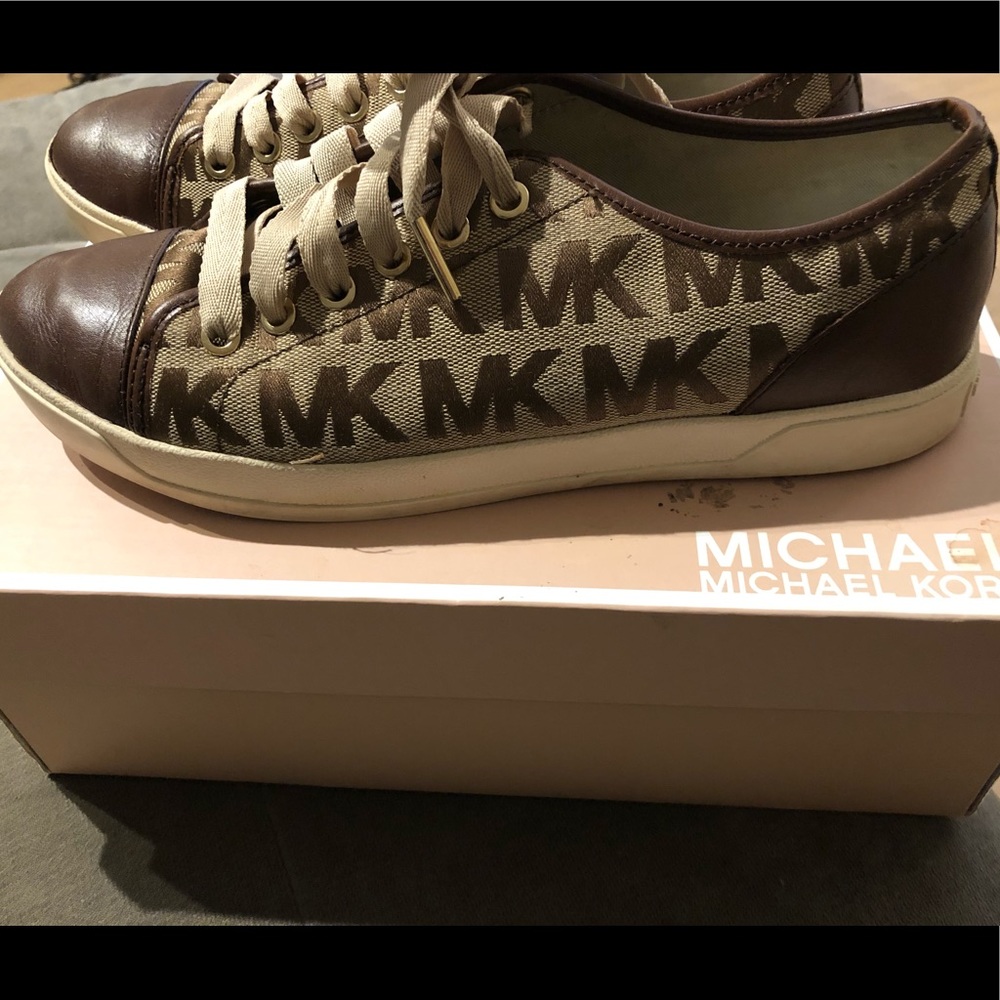 Authentic Michael Kors Canvas Sneakers